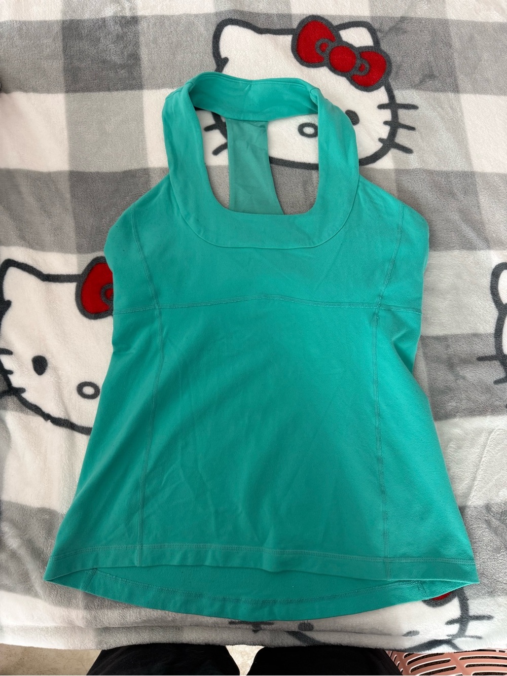 lululemon athletica Aqua Teal Racerback Tank